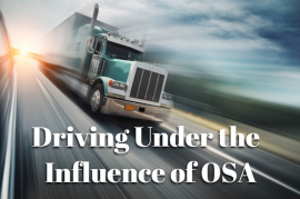 Driving Under the Influence of OSA