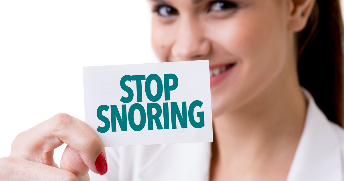 stop snoring